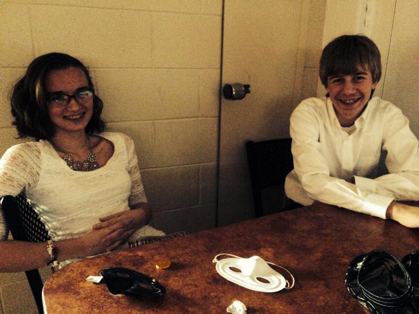 8th-grade semi-formal dance, the night we officially met