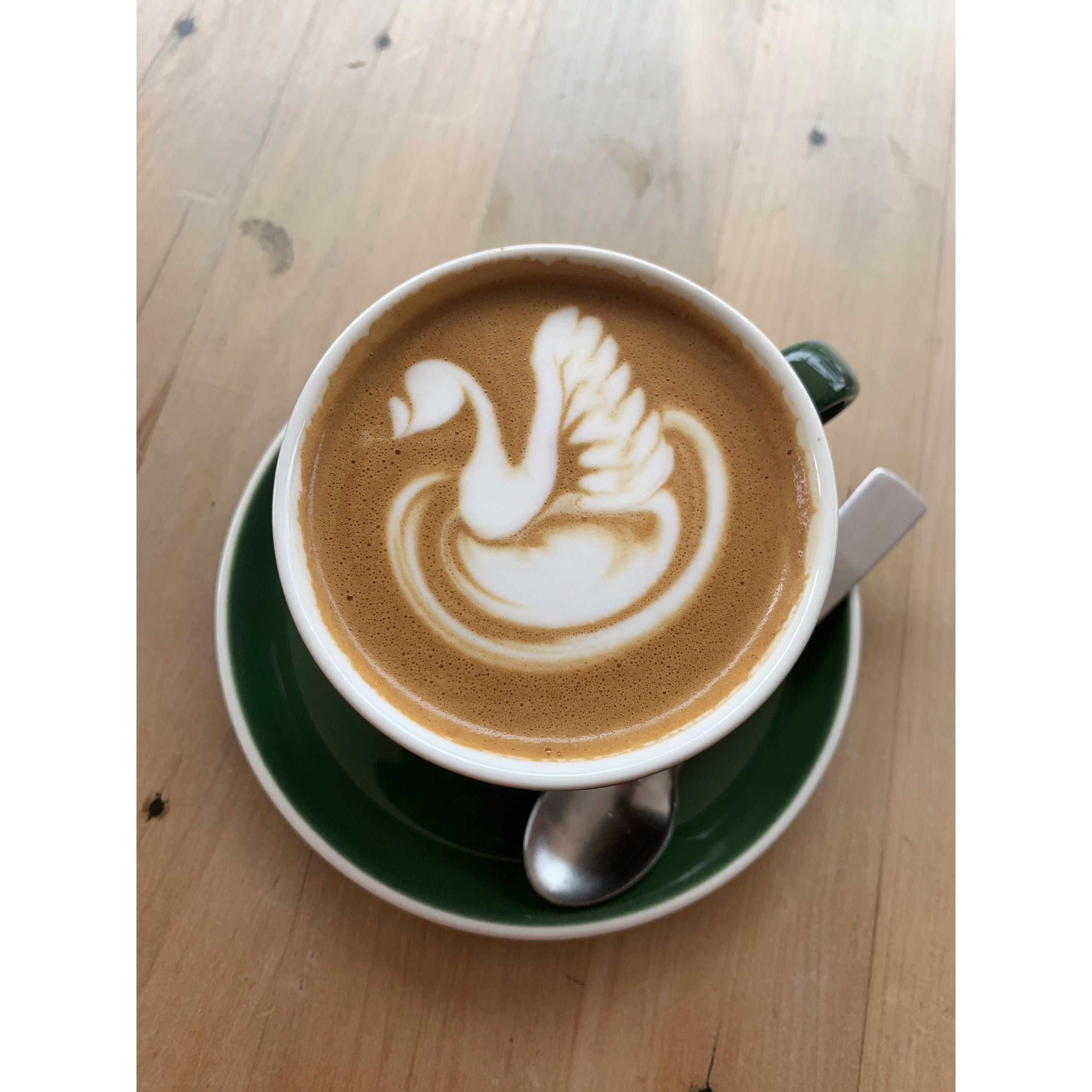 We are spoiled for good coffee in town