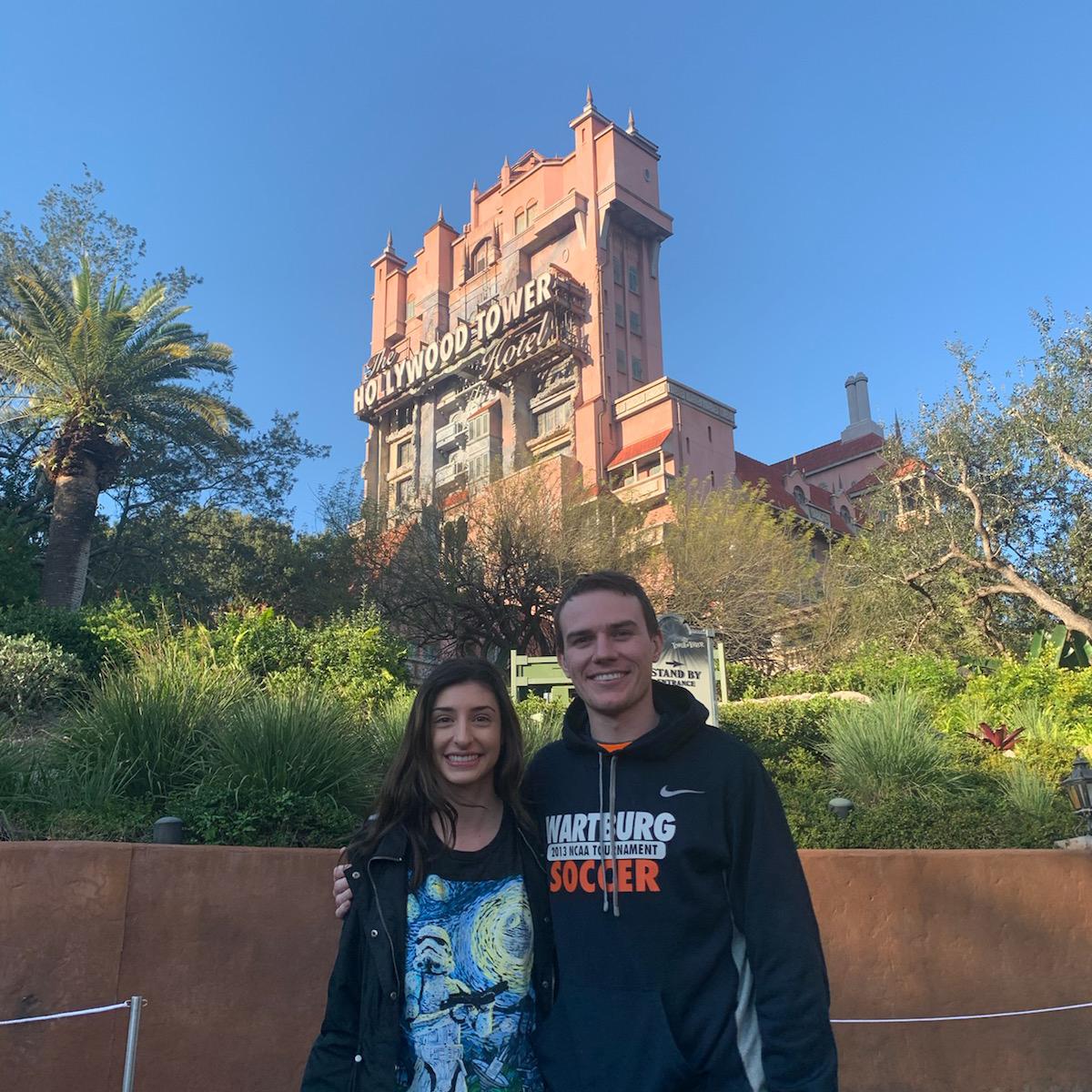 Our second Disney World trip together