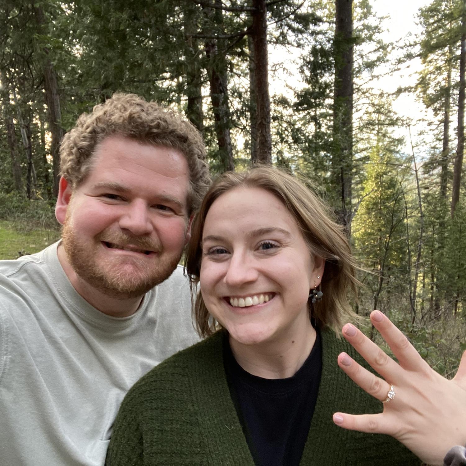 From when he popped the question 💍