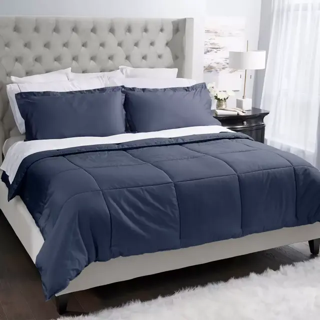 Covermade® Patented Easy Bed Making Down Alternative King Comforter in Twilight