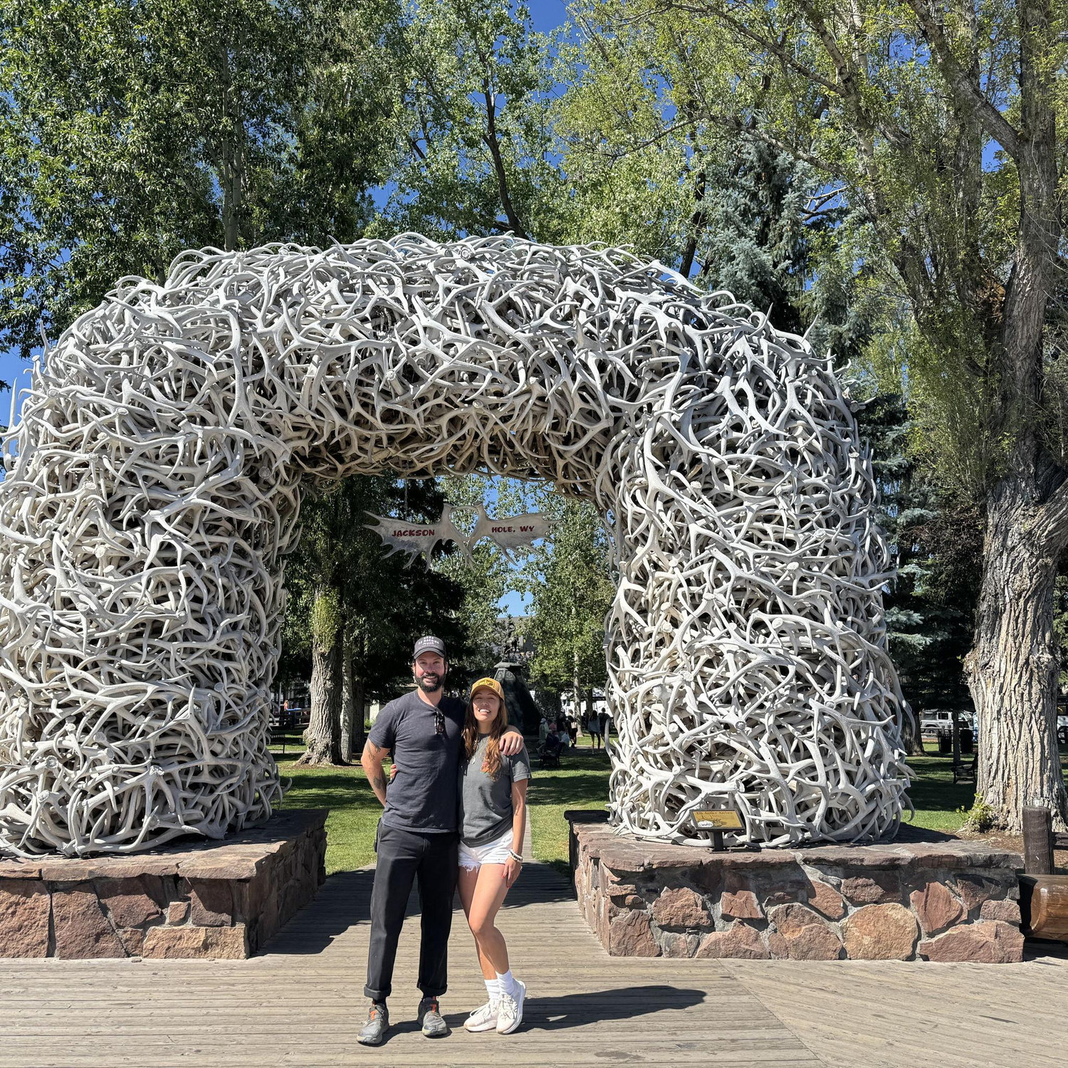 First time visiting Jackson Hole, WY to visit Neal's brother and family