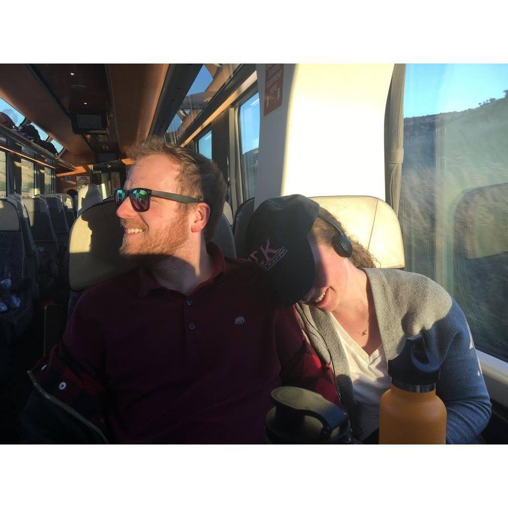 Looking good on a train
New Zealand - April 2017