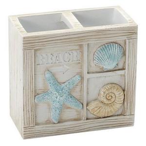 Seaside Serenity Resin Novelty Toothbrush Holder - India Ink®