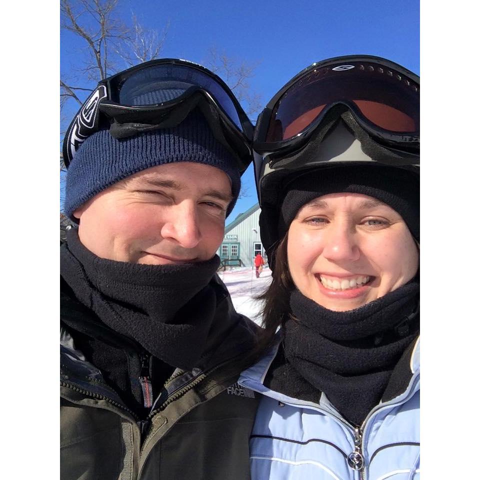 We like skiing - one of the reasons we chose the great "Up North" for our wedding.