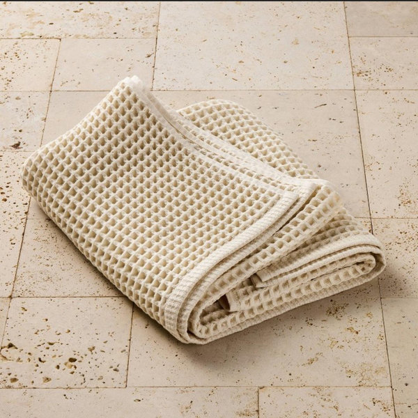 Waffle HAND Towel - Casaluna™ NATURAL COLOR