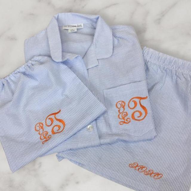 Seersucker PJ Set