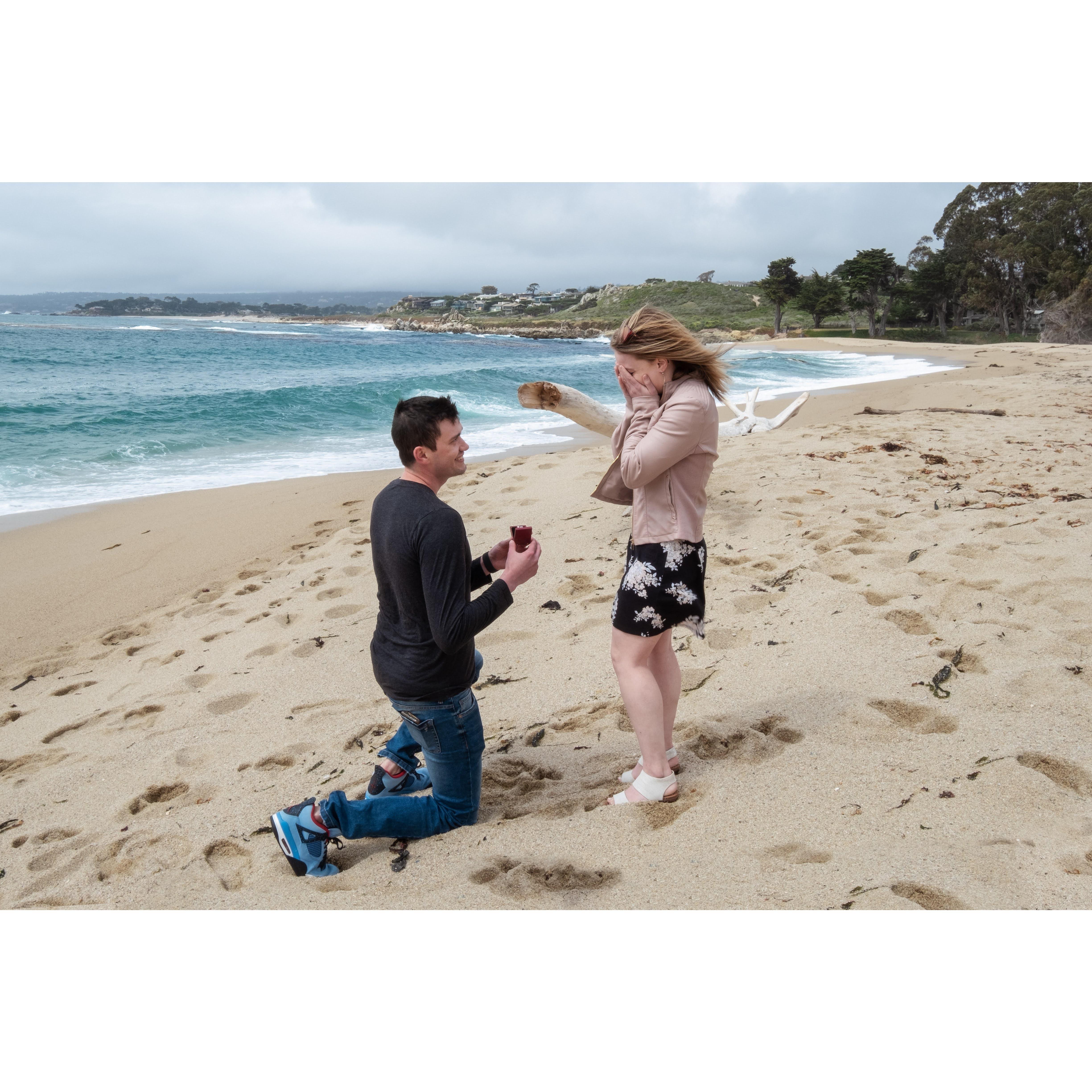 Moment of engagement
[Photo by Jenna Zee Photography]