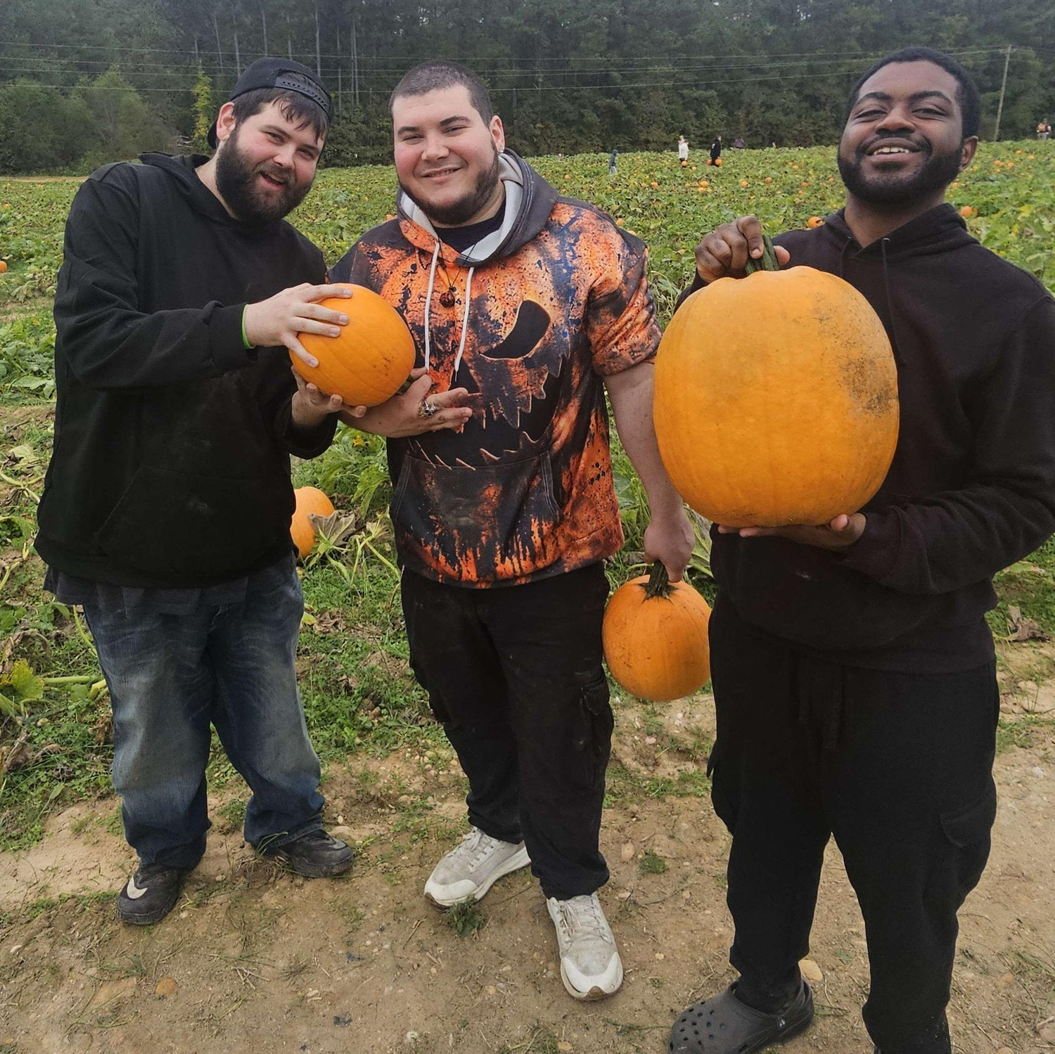 Zachery with Brandon Freeman (The best man/his brother) and Chris Davis (Usher/family friend)