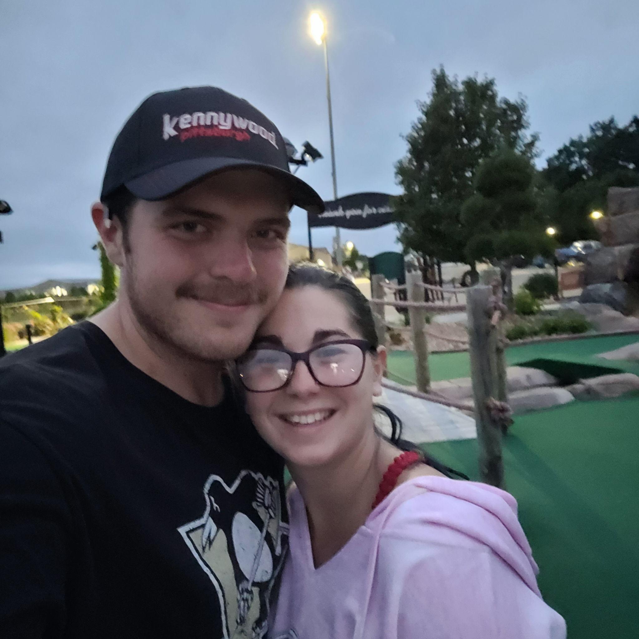 Dylan and Hannah`s 2nd Date On August 9th 2022 Playing Mini Golf!