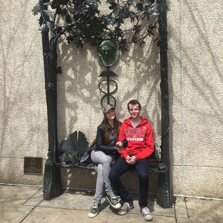 Trips to Ashville with Kara and Steve, celebrating his being accepted into nursing school.