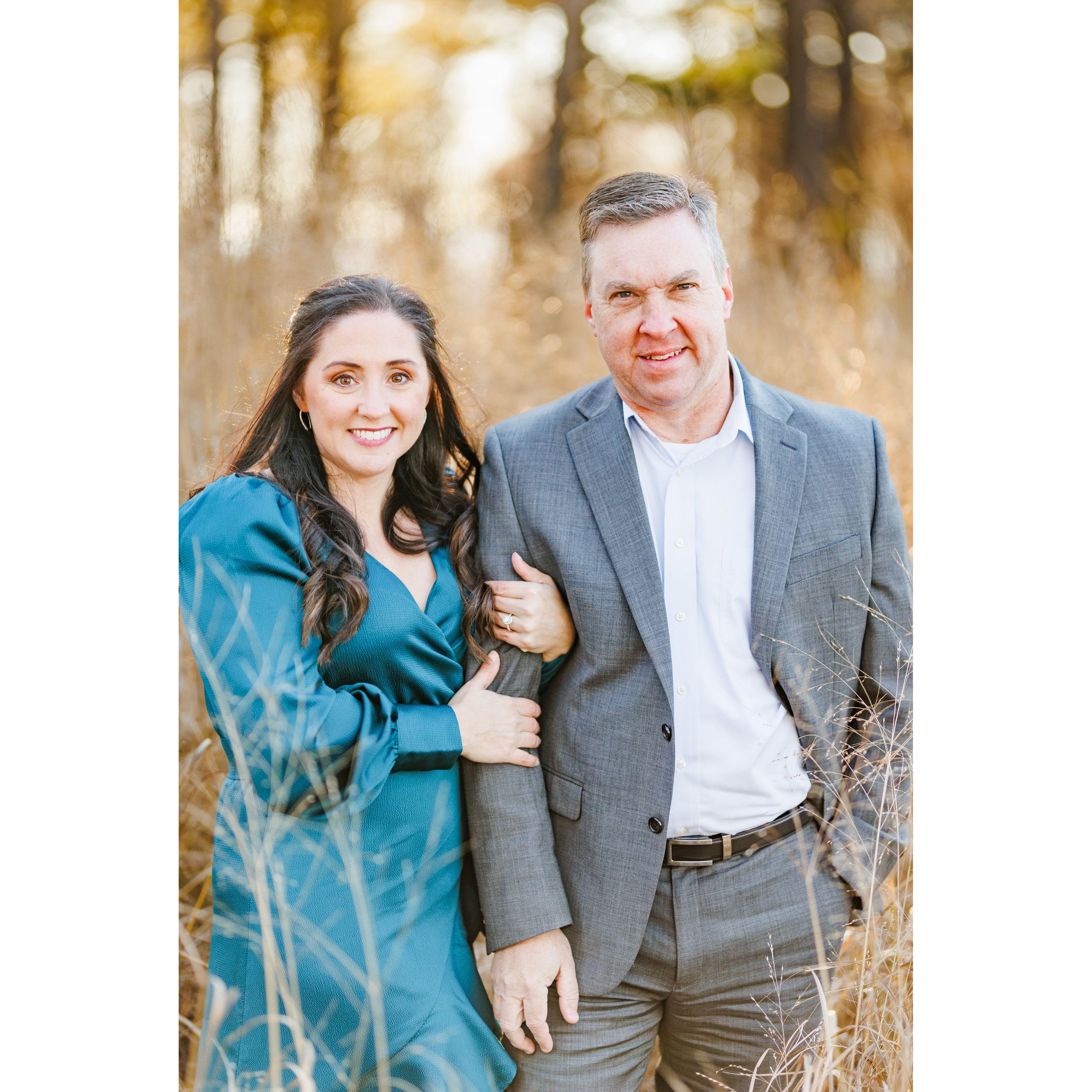 I had a lovely idea of taking pictures on the side of a mountain. Our photographers are great and made it happen. However, it happened on the day it was 36* with windchills in the 20's.