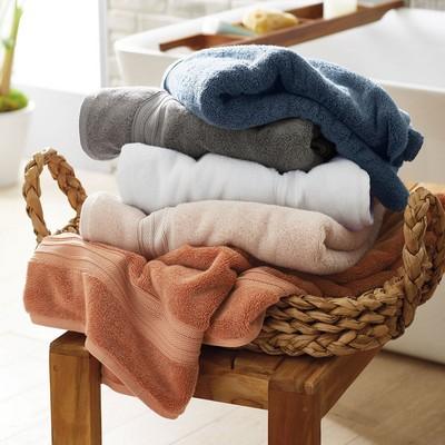 Cotton and TENCEL™ Lyocell Bath Towels