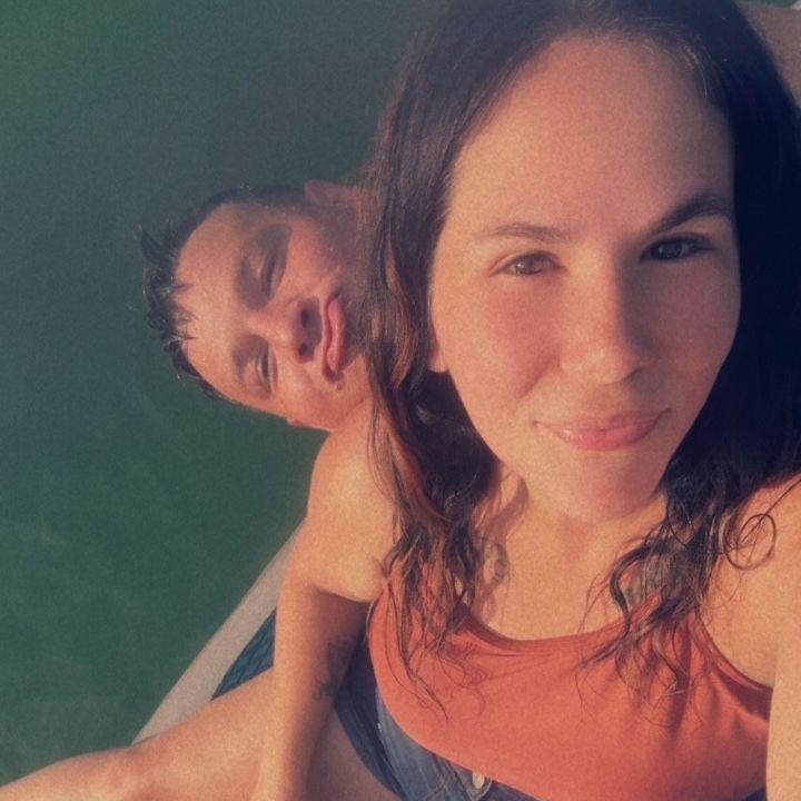 Paddle boarding at the pit