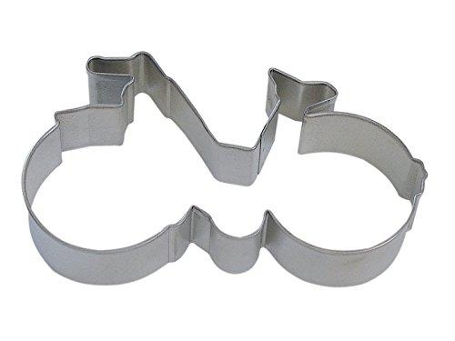 CybrTrayd RM-1021 R&M Bicycle 5.5" Cookie Cutter, Metallic