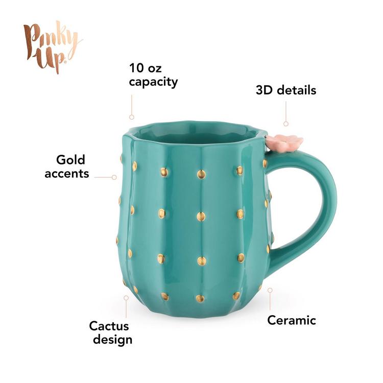 Pinky Up Cactus Mug