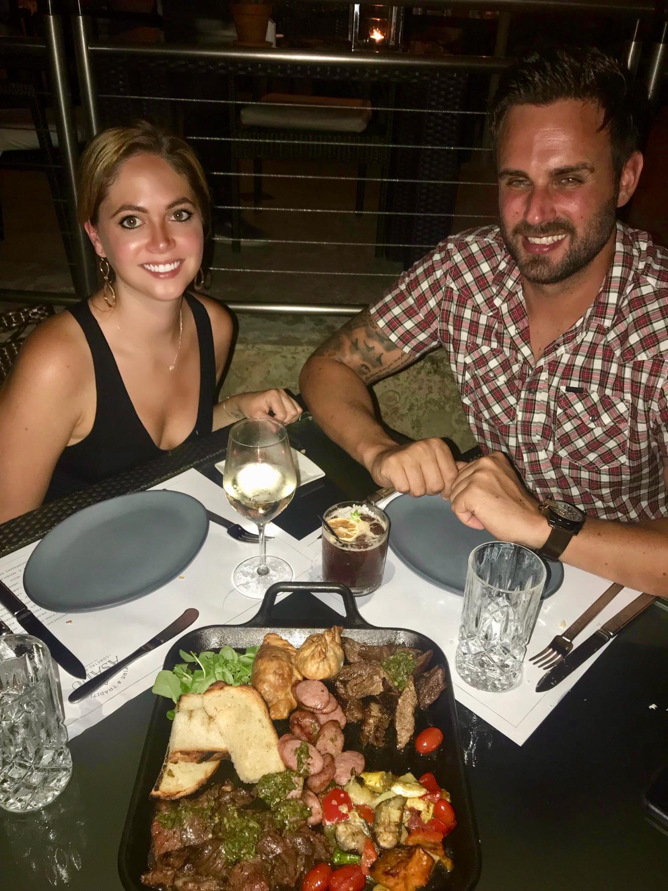 Grand Cayman - the first vacation Doug & Abby took together