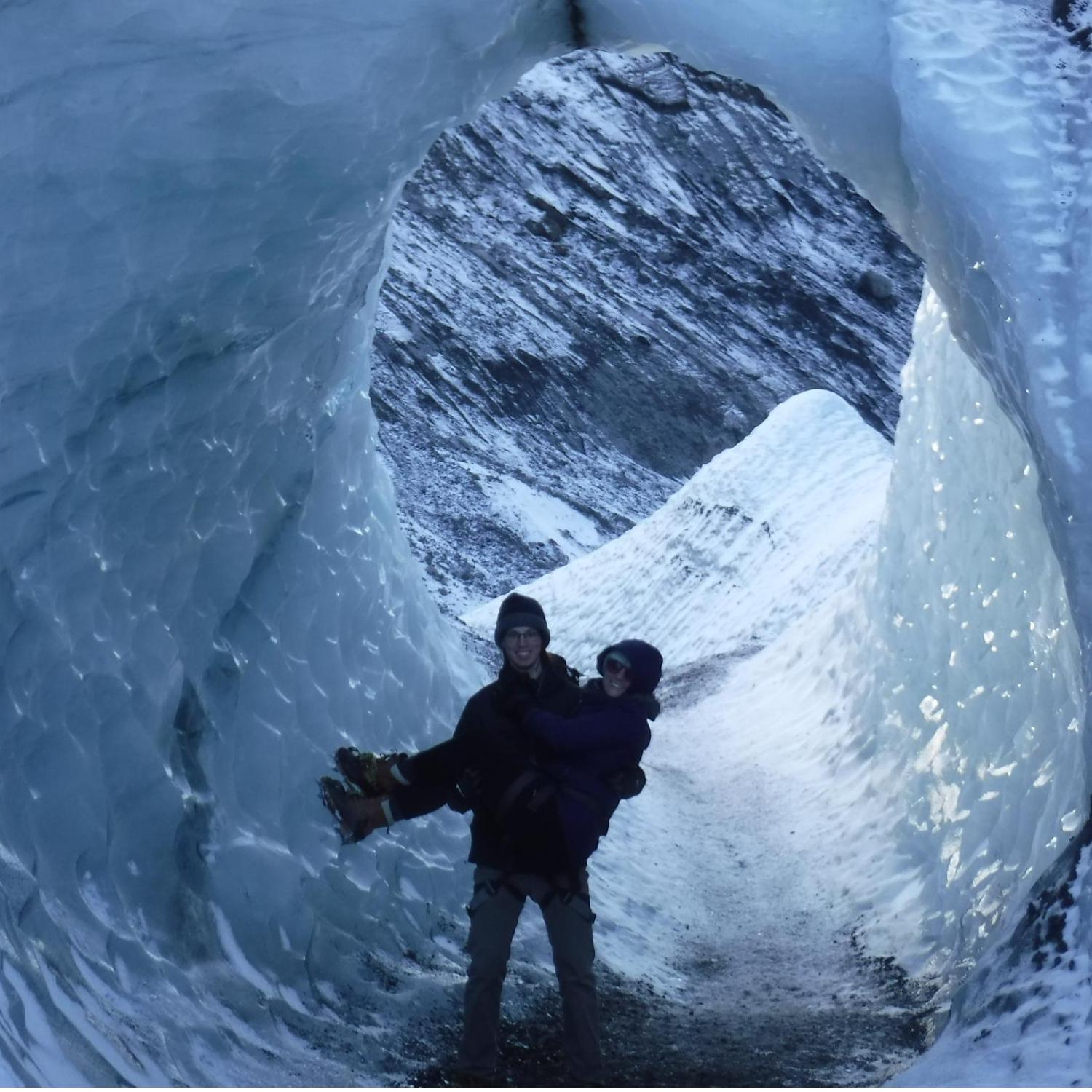 Iceland ice caves