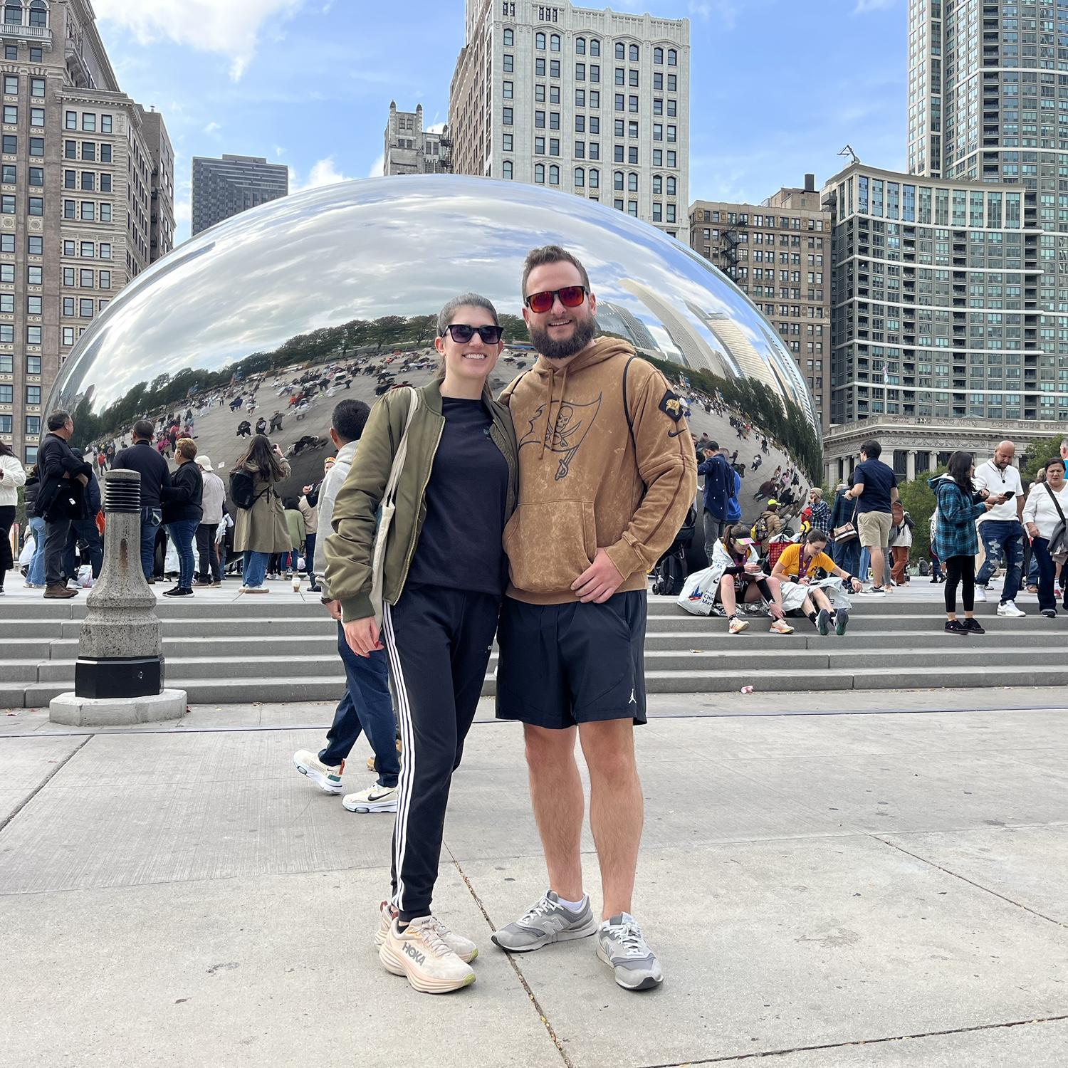 At the Bean!