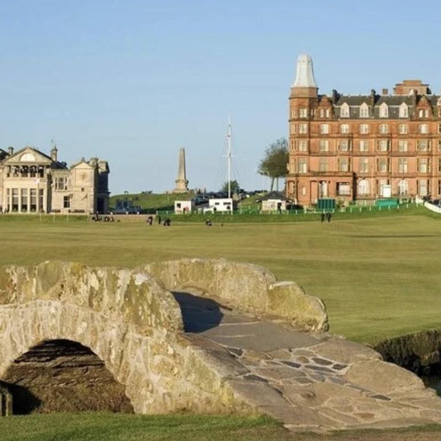 Round of golf at St. Andrew's