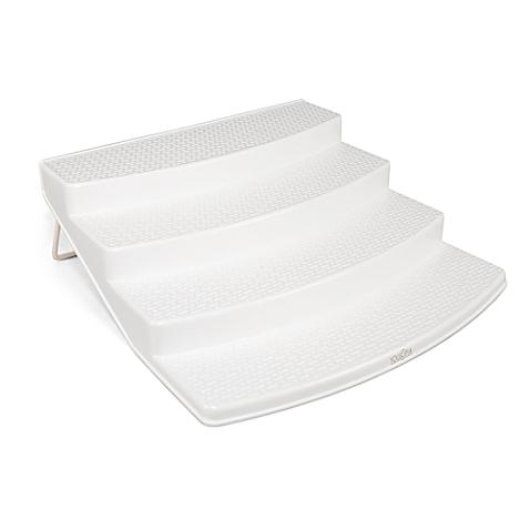 YouCopia® SpiceSteps 4-Tier Cabinet Spice Rack Organizer in White