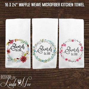 Personalized Kitchen Towel