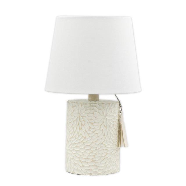 Bee & Willow™ Home Delilah Table Lamp with Tassel Chain in White