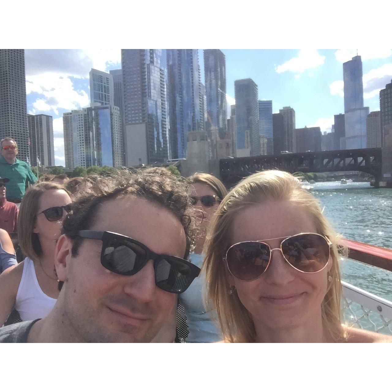 Chicago by boat!