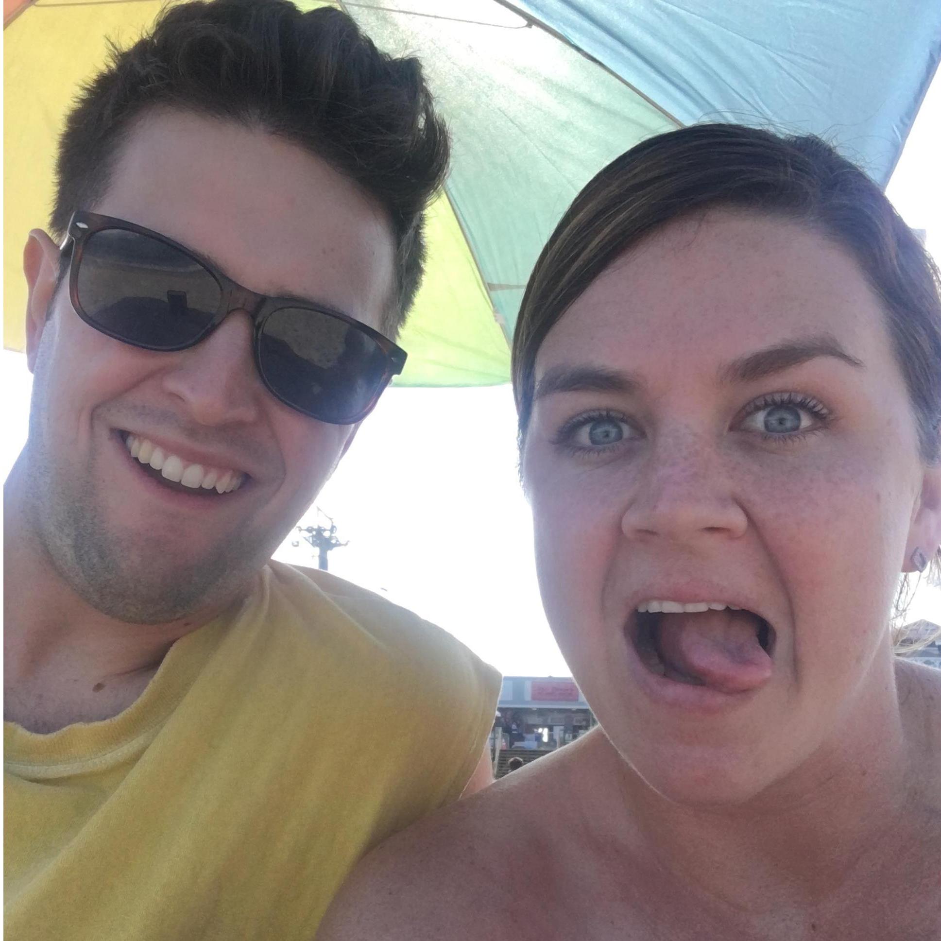 Enjoying the Jersey Shore