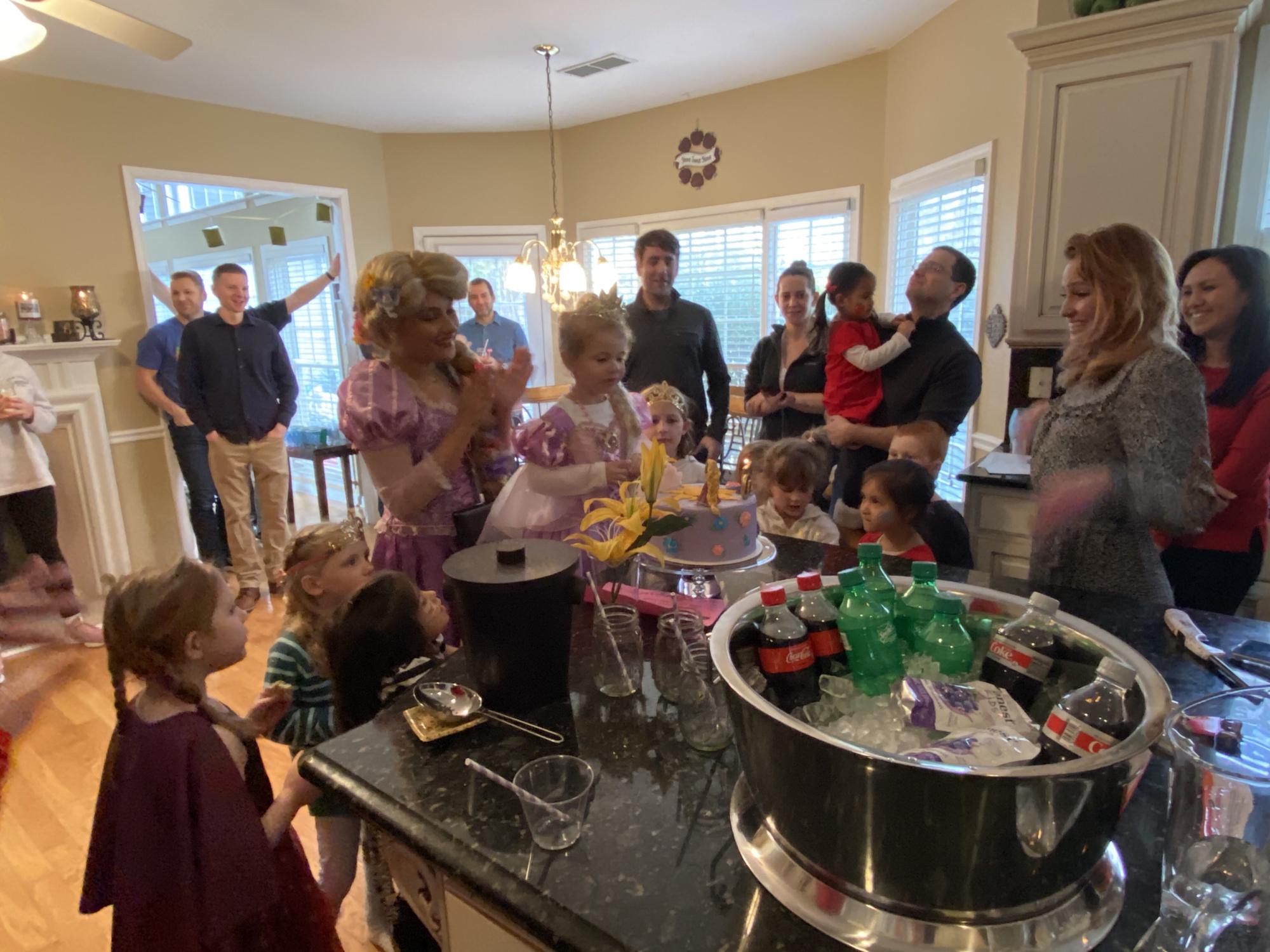 January 25, 2020: John visited Alyssa and Keira in GA for Keira’s 5th birthday