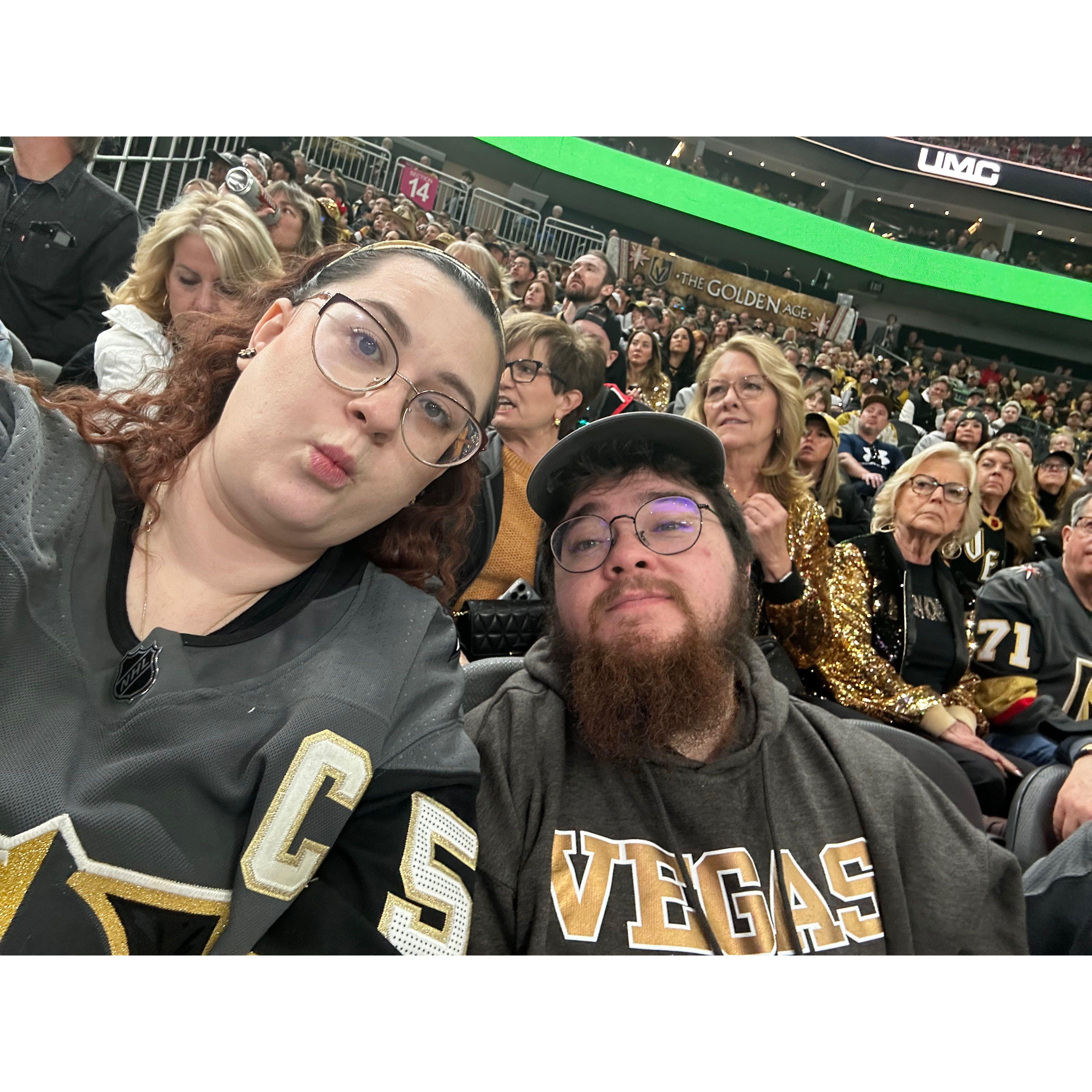 First VGK game together