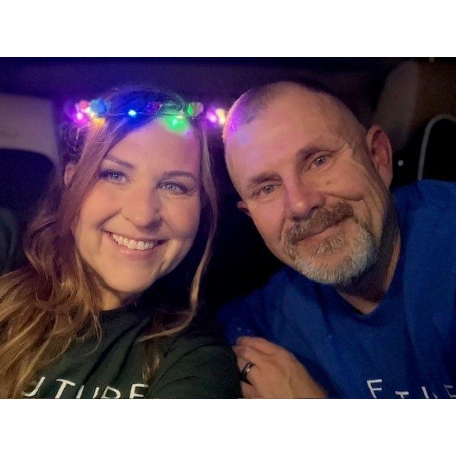 The night of our engagement photos