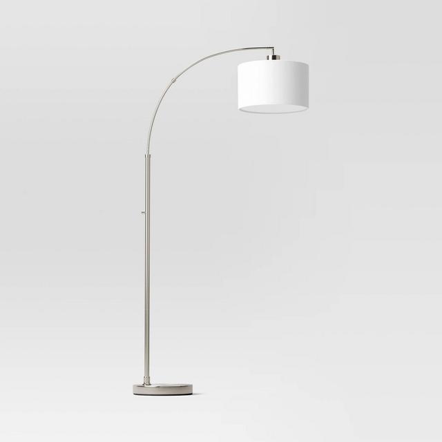 68"x14" Arc Floor Lamp Silver - Threshold™