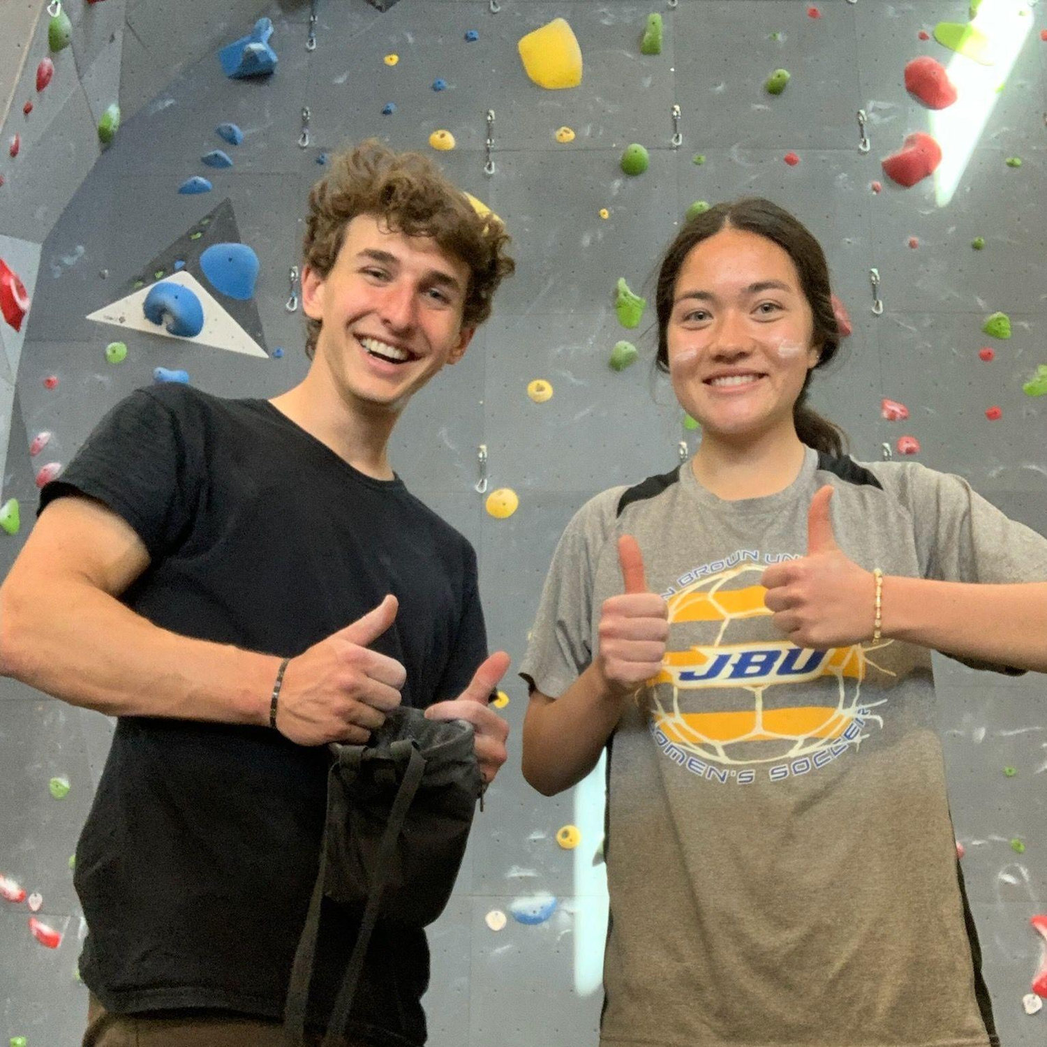 Rock climbing!