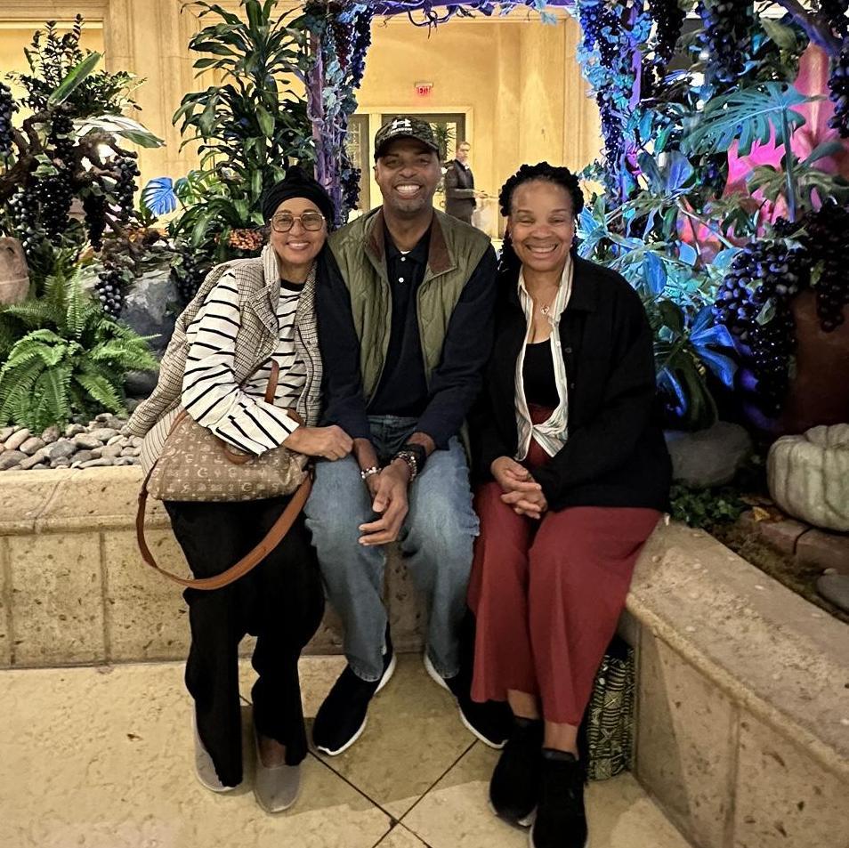 Alassane's actual mom and LA mom. Two women who love him so much!