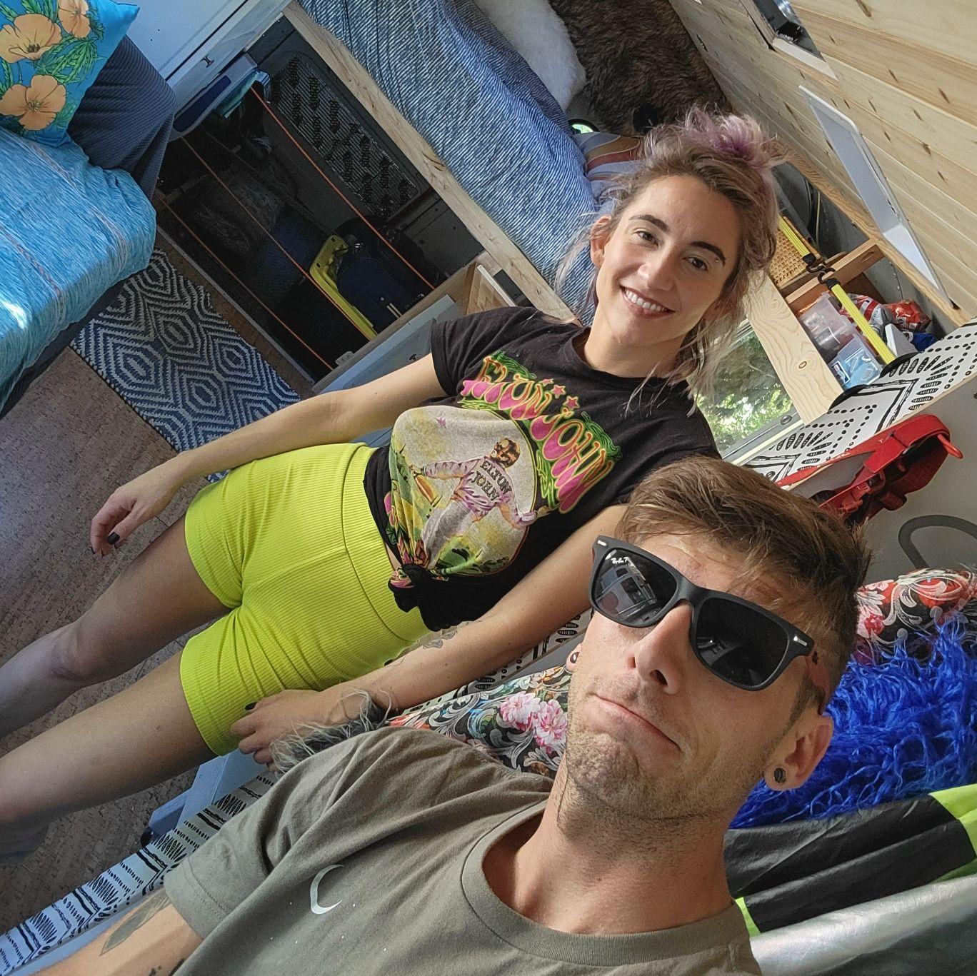 Our first bus voyage together