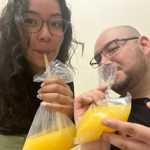 Is there any other way to drink juice?