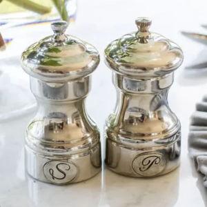 Tavola Petite Pewter Salt & Pepper Grinder Set
