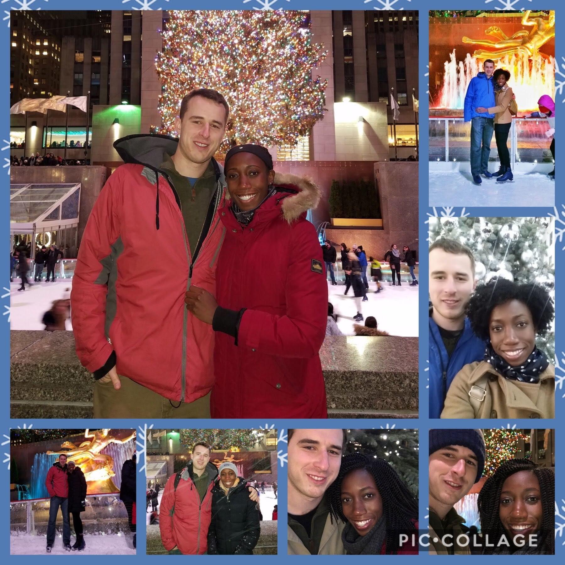 Skating at the Rockefeller Center over the years...