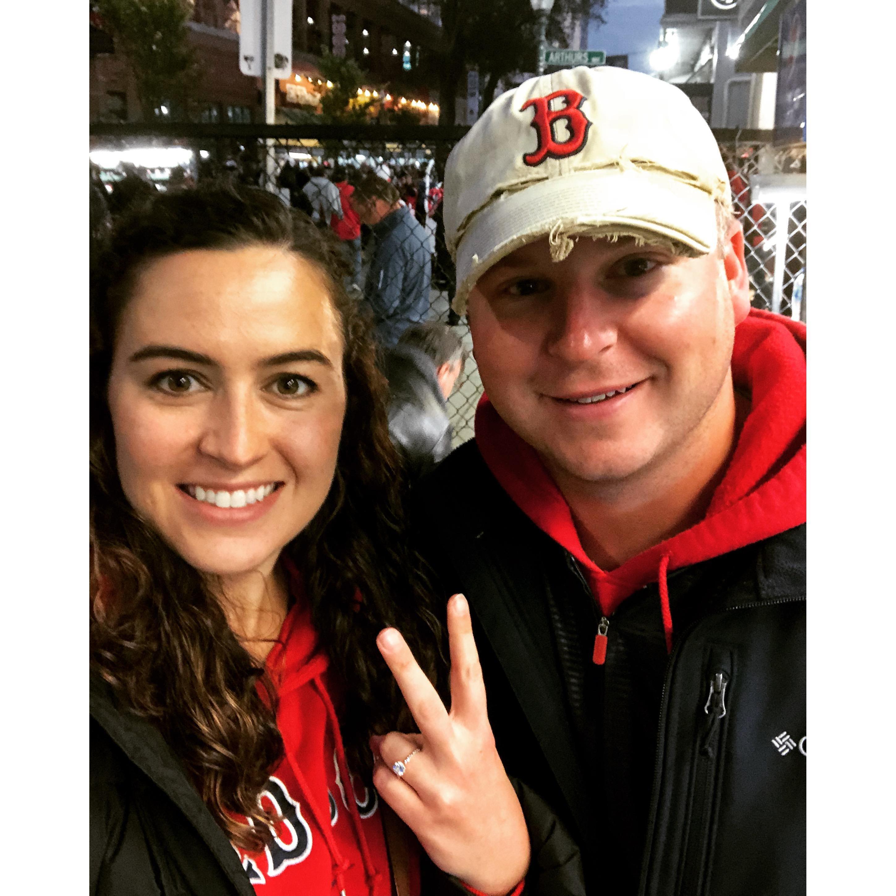 Game two of the Red Sox ALCS