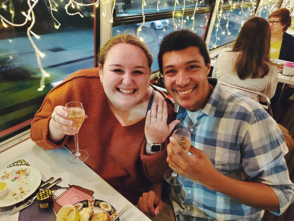 Our first picture engaged!