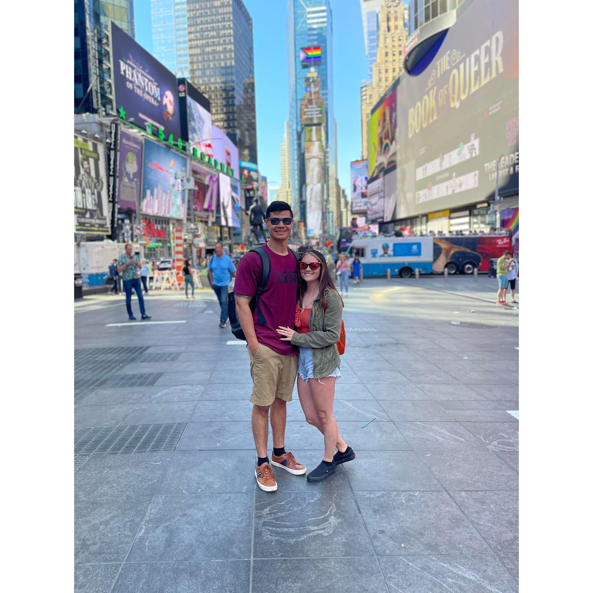 June 3-5th 2022, Lawrence and I took our first trip together to NCY. It was here on June 4th that Lawrence asked me to be his girlfriend.