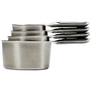 OXO 11132000 Good Grips Stainless Steel Measuring Cups with Magnetic Snaps