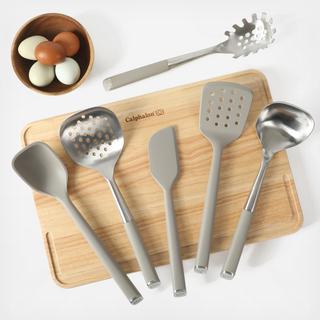 Edge 6-Piece Stainless Steel Kitchen Tool Set