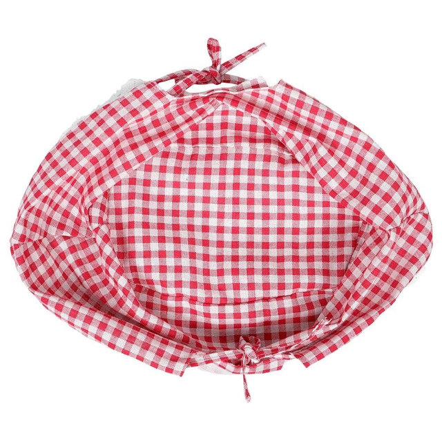 Abaodam Washable Basket Liners: Reusable Fabric Liner For Wicker And Wire Baskets - Decorative Cloth Inserts For Picnic Storage Boho Farmhouse