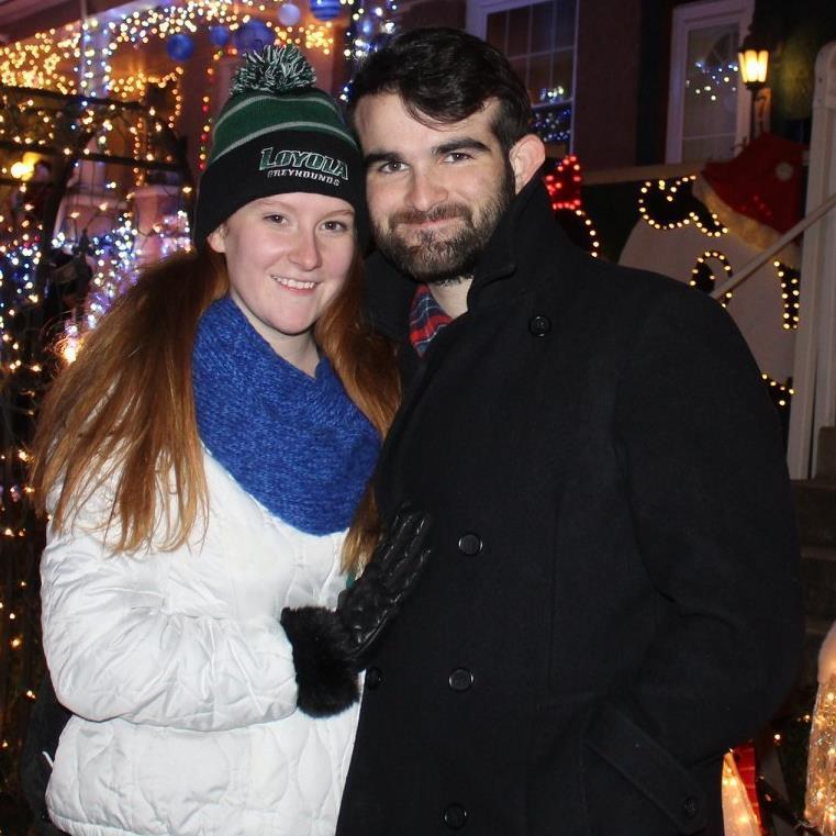 Miracle on 34th Street Christmas lights in Baltimore