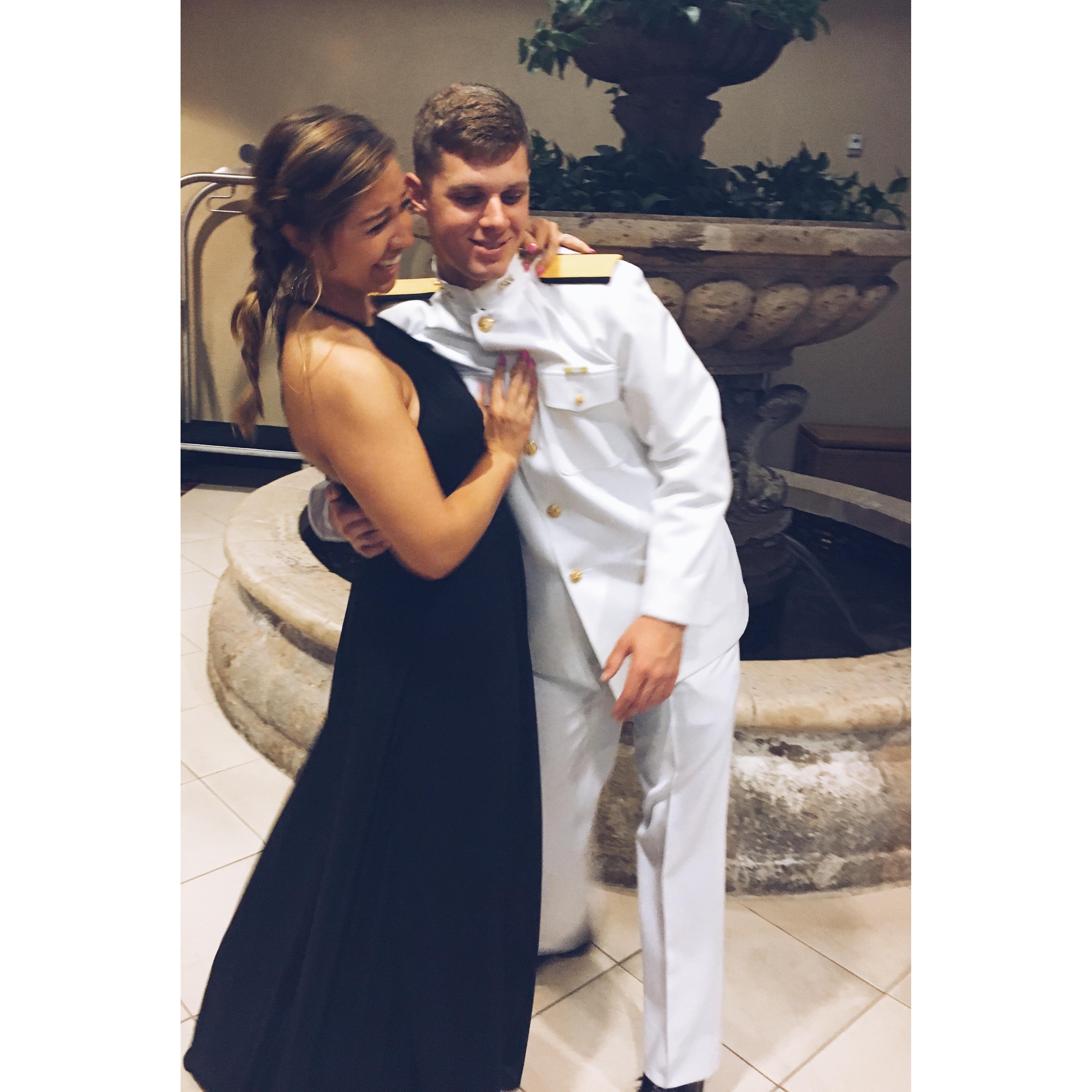 "Hey, Preston, wanna sweep me off my feet?" *proceeds to lean full bodyweight on Madison*