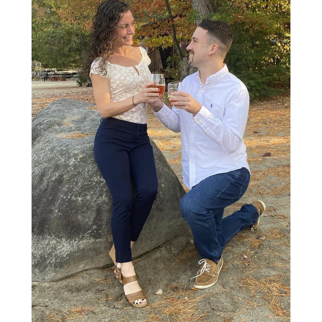 Schroon Lake Engagement Photo Shoot, 2020