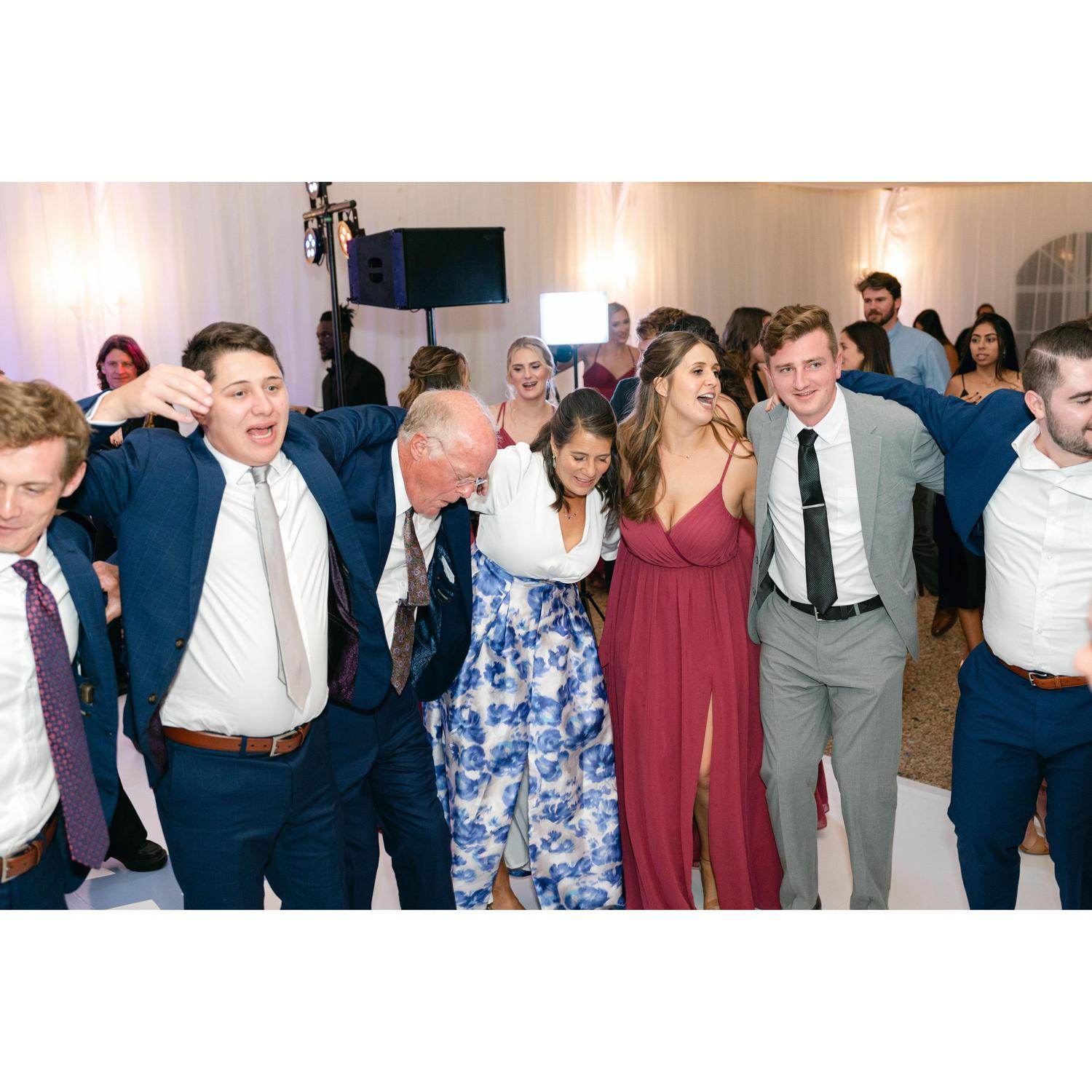 Celebrating Sam and Bri