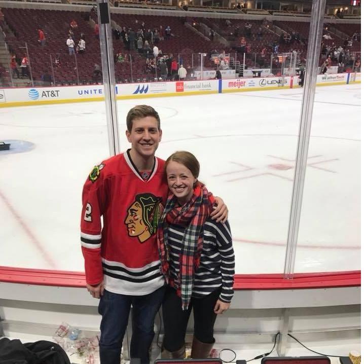 December 2017 - Revisionist history means we can claim we saw a Blackhawks' win this night (instead of an OT loss!)